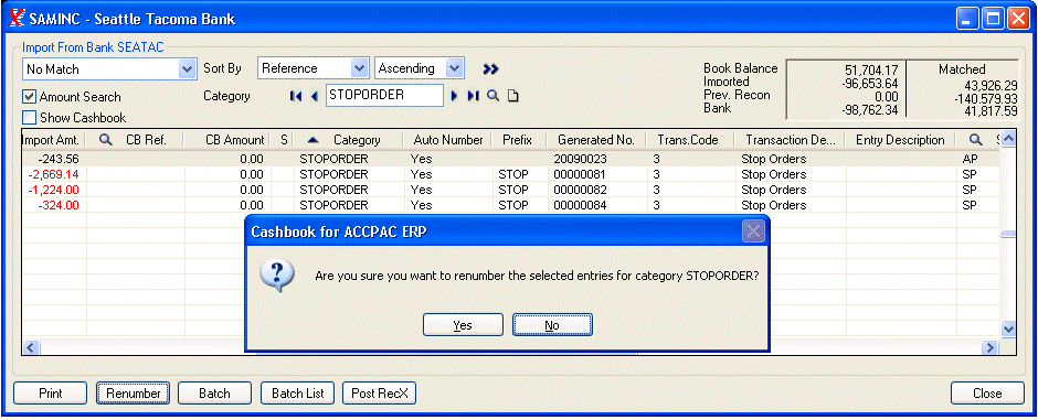 Automatic Numbering